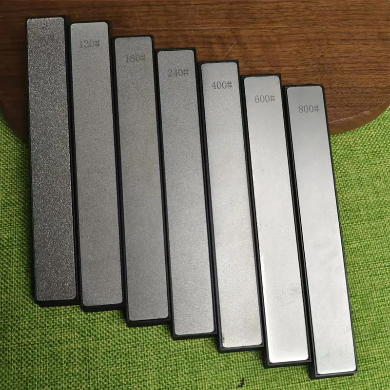 4 stücke Diamant Schärfen Stein 80 ~ 3000 Grit Messer Spitzer Schleifen Pro BladeTool Küche Schere Schnelle Apex Rand schleifstein Set