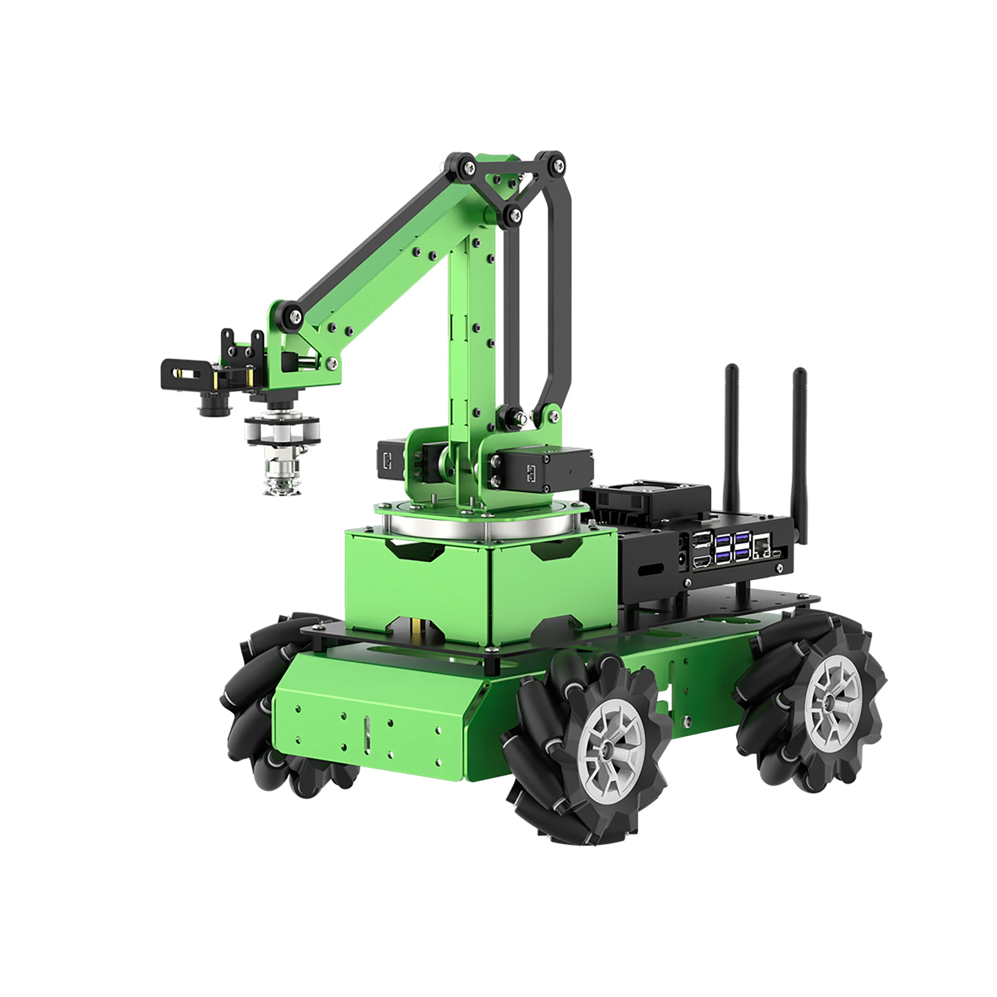 

AI Vision Robotic Arm JetMax Pro Based on ROS Jetson Nano Robot with Changeable Posture