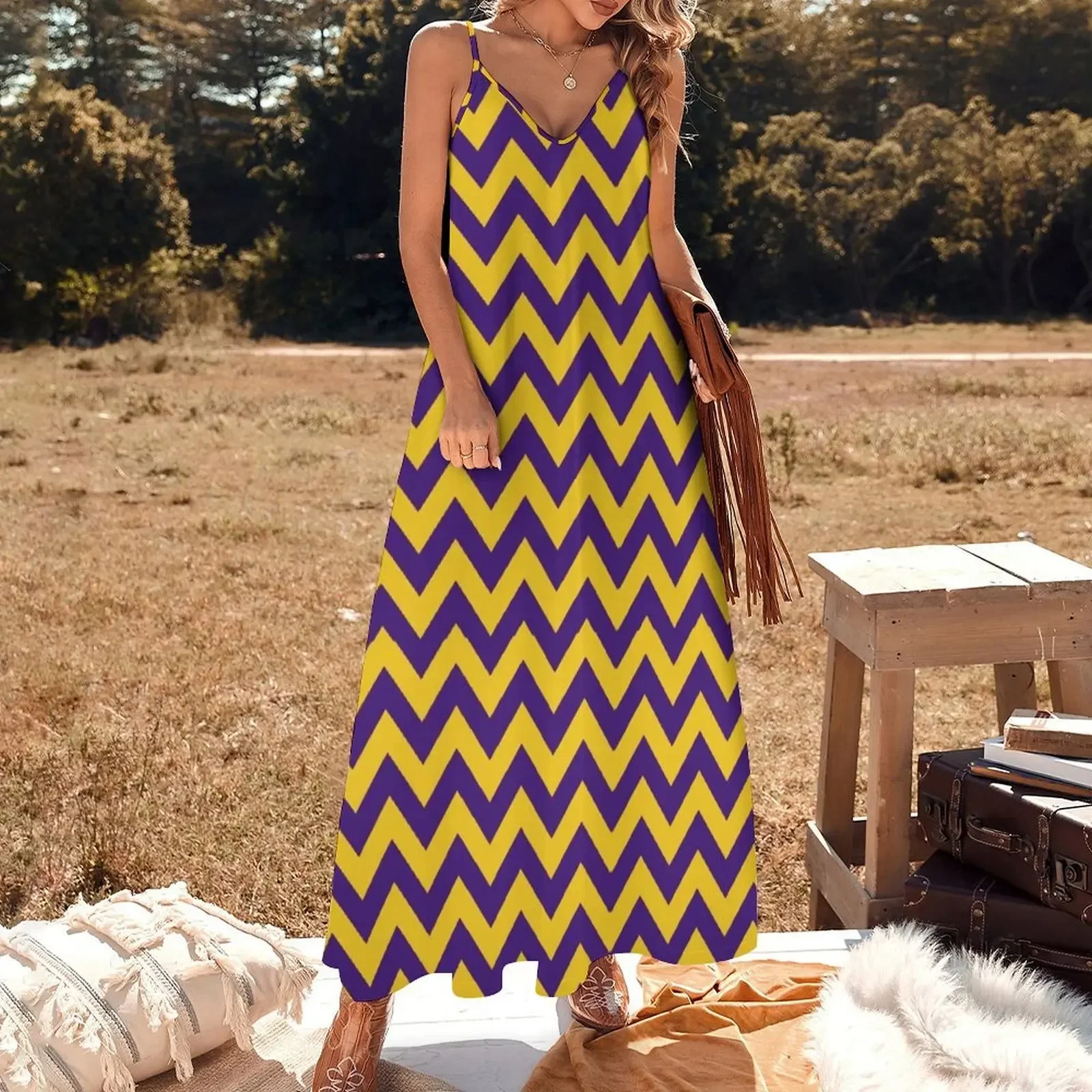 Baton Rouge Gameday Dress 2 Sleeveless Dress summer dresses Woman dresses Dress