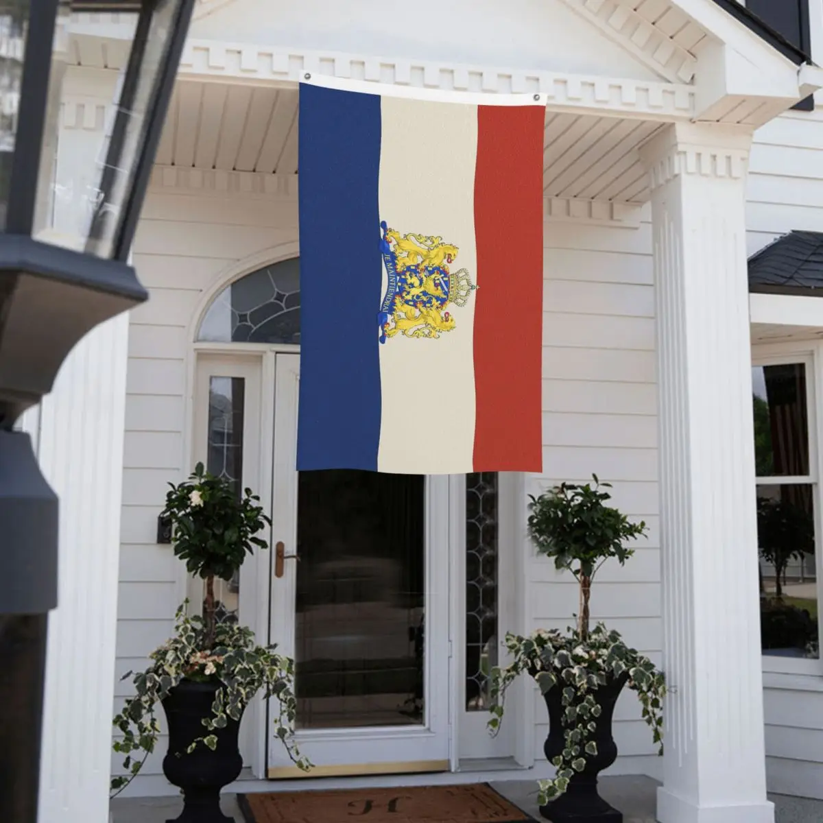 Flag Of Holland And Coat Of Arms Of The Netherlands Flag Double Sided Banner Dutch Polyester Home Room Dorm Wall Decor 90x150cm