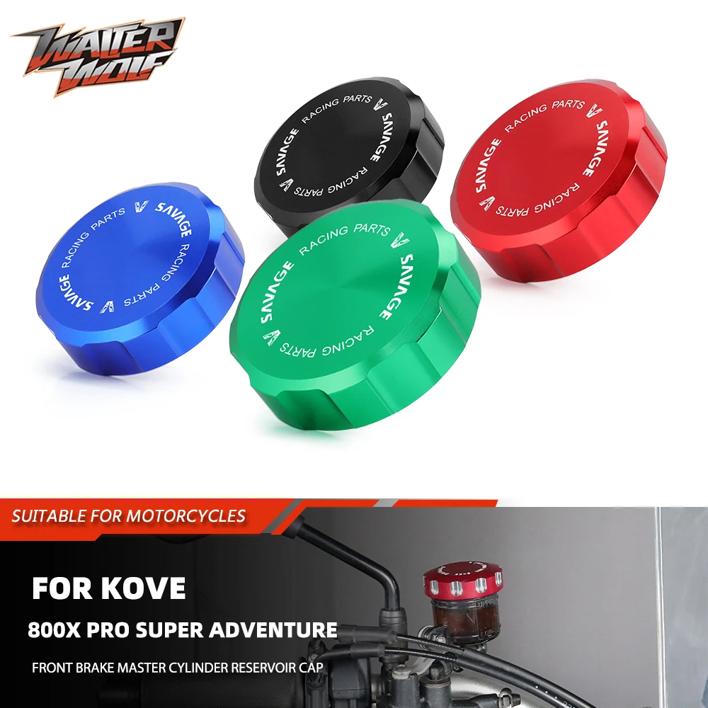 

Motorcycle CNC Front Brake Fluid Reservoir Pump Cap For KOVE 800X Pro Super Adventure Master Cylinder Reservoir Fluid Oil Cover