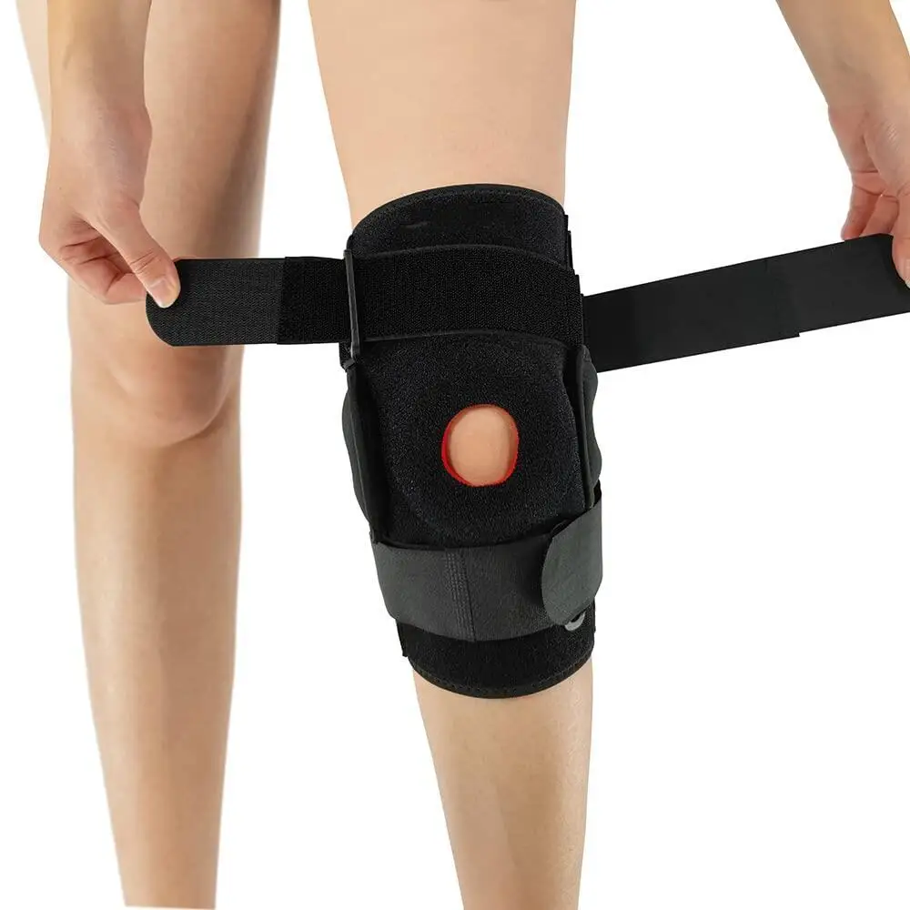 

1PCS Knee Pad Support Brace Effective Knee Pain Relief Arthritis ACL Meniscus Tear Injury Recovery with Dual Adjustable Straps