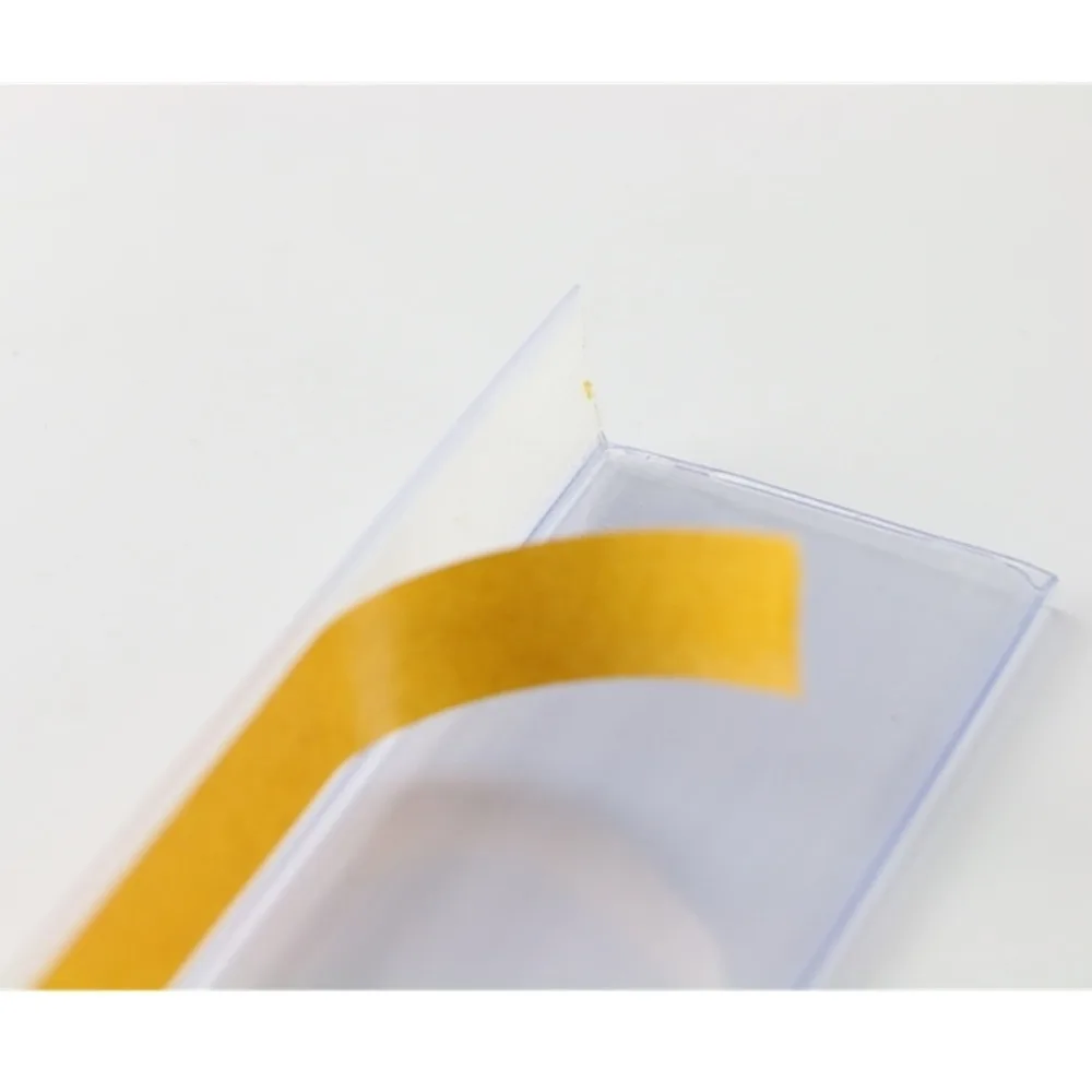 Plastic Pvc L Data Strips Adhesive Tape Mechandise Price Tag Display Shelf Talker Sign Label Card Holder Supermarket Rack 50pcs