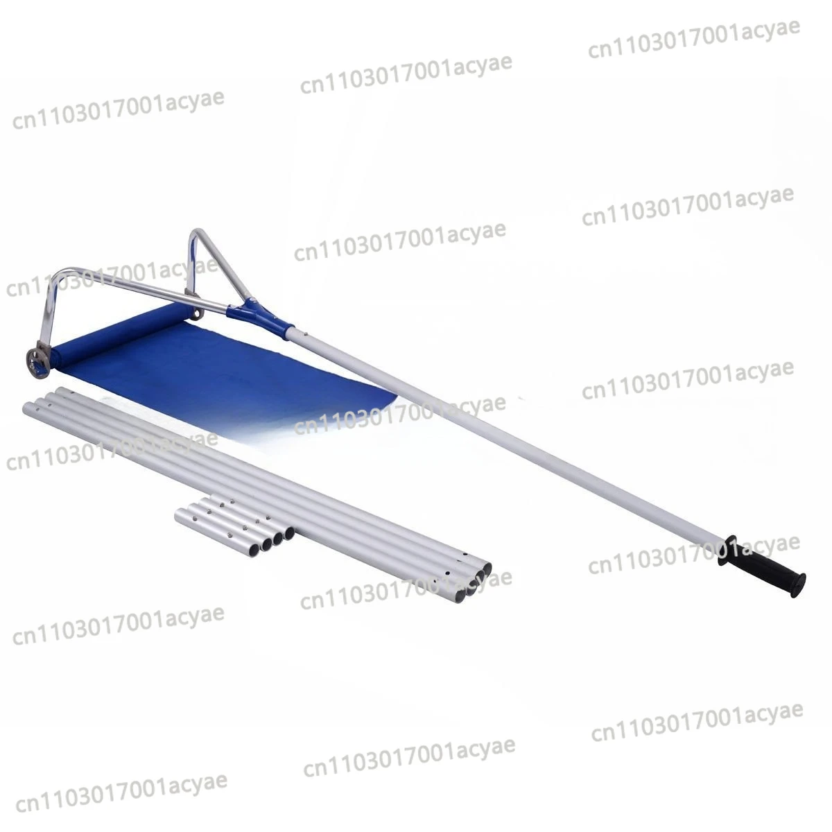 High-Quality Aluminum Pole Roof Snow Rake Oxford Cloth Snow Scraper Retractable Roof Effort-Saving Snow Removal Tool