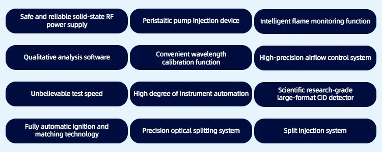 Real-time delivery of ICP inductively coupled plasma optical emission spectrometer for minerals, medicines, petrochemicals