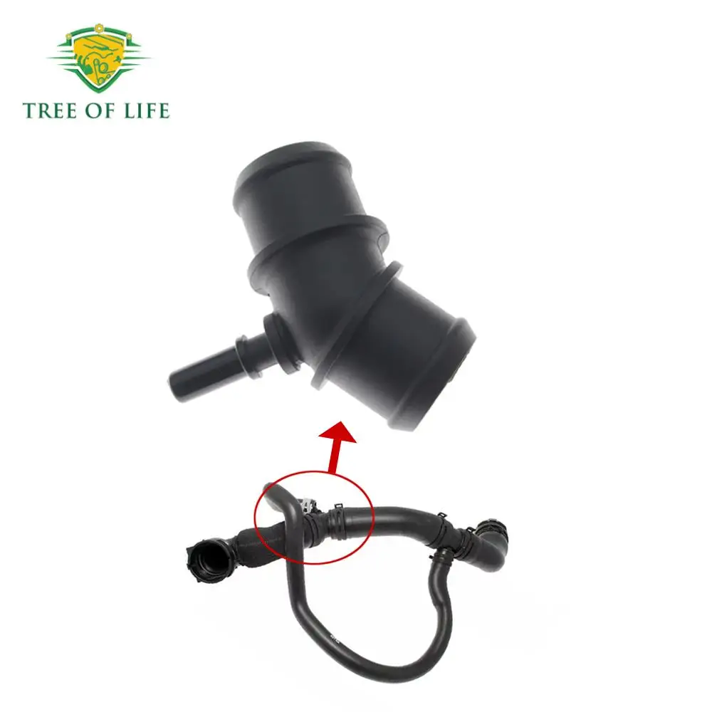 

LR 080119 Новая водопроводная труба, шланг охлаждающей жидкости радиатора, Т-образный разъем для Land Rover Range Rover Sport L494 4,4L 2014 2015 2016 2017