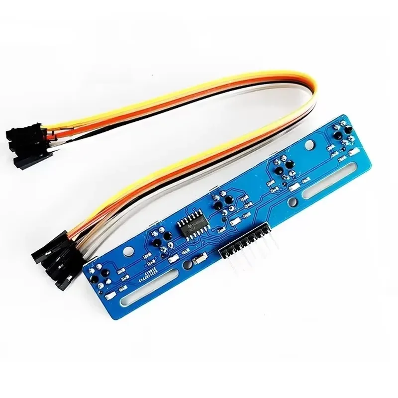 5 channel Infrared Reflective Sensor TCRT5000 KIT 5 way/road IR Photoelectric Switch Barrier Line Track Module For arduino