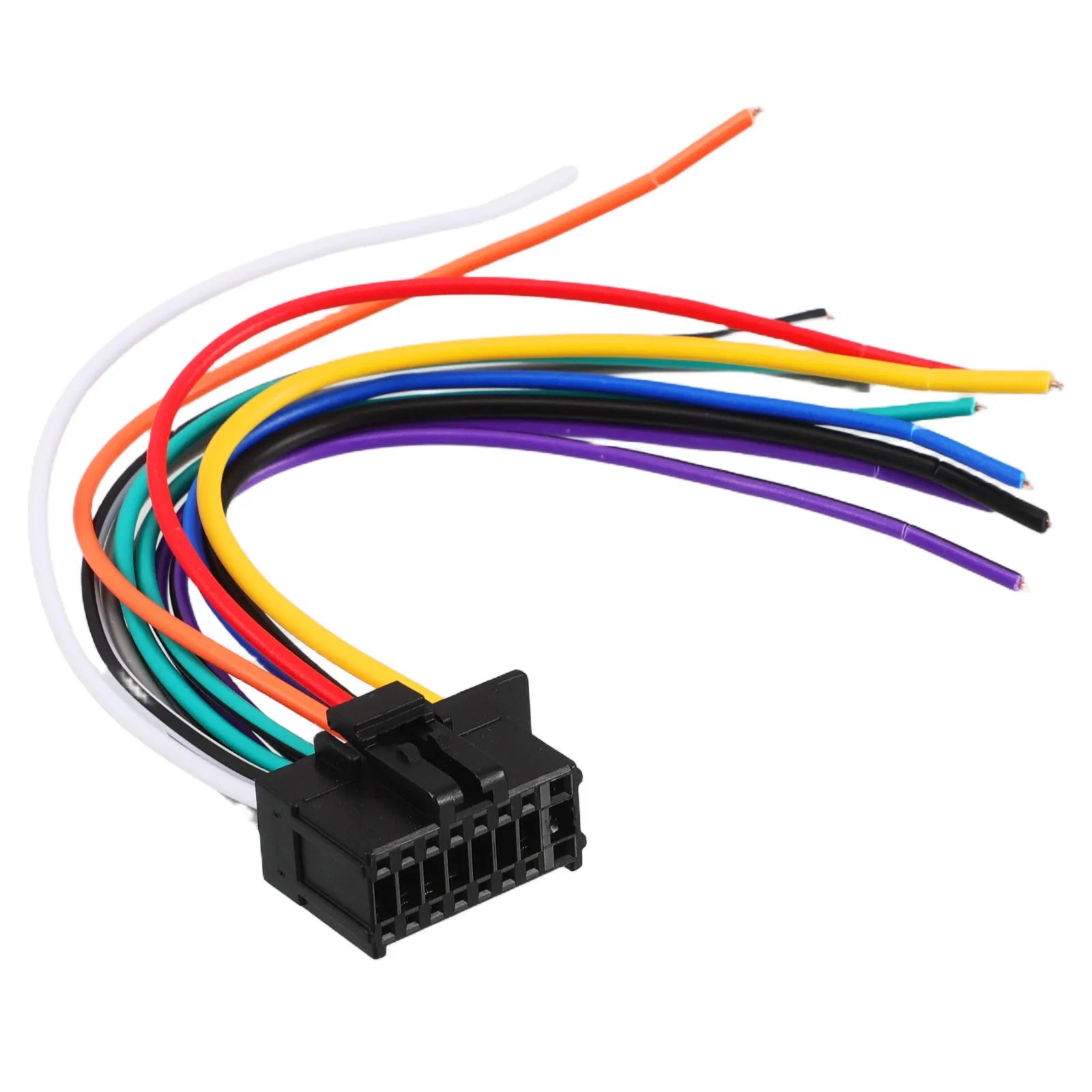 Vehicle Radio Stereo Wire Harness Connector Adapter Enhanced Sound Quality Compatible Pioneer Radio Receiver Replacement Car