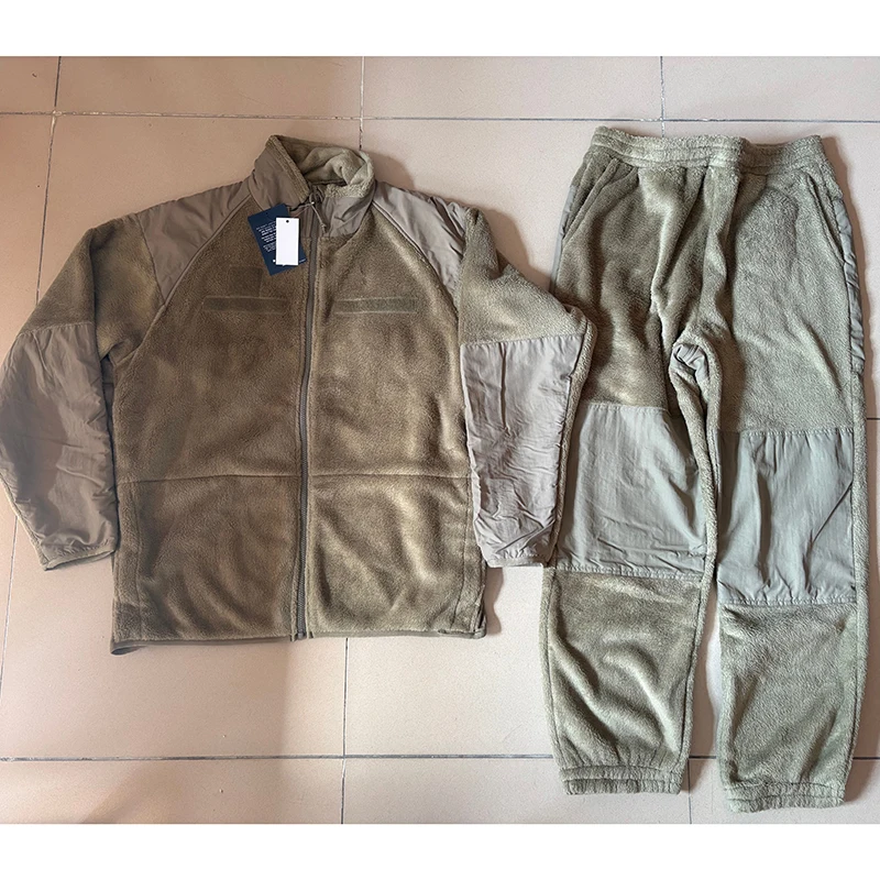 Monkey Shake Fleece Thickened US ECWCS L3 Fleece Pants Military Edition Windproof and Warm Cotton Pants
