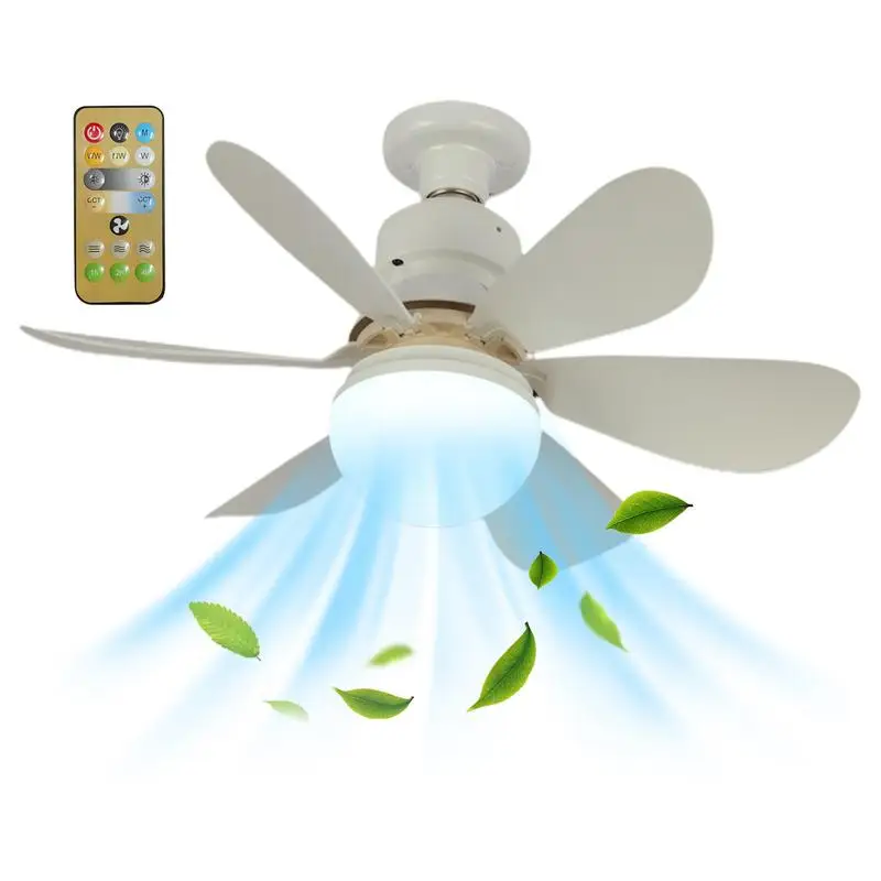 

Ceiling Fan With Light Modern LED Lamp With Adjustable Fan Quiet Fan Ceiling Light Adjustable LED Lamp Cooling Fan For Offices