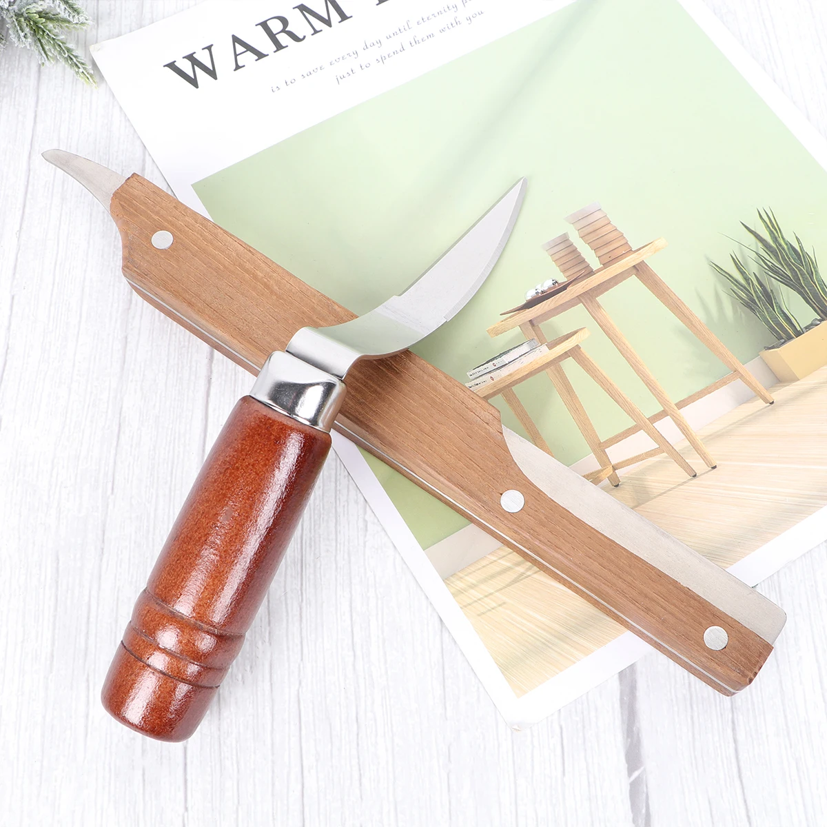 

2Pcs Coconut Opener Knife Set Stainless Steel Tools Removal Water Access Kitchen Gadgets Coconut Scraper Tool