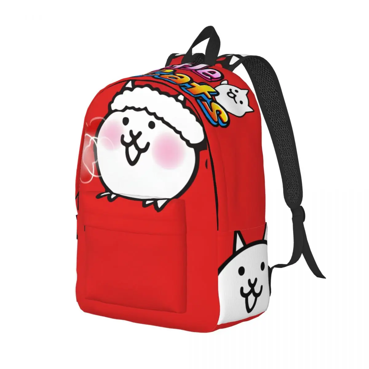 High Street Kawaii Rucksack High School Large Capacity B-Battle Cats Boys Kindergarten Bag Back To School Gift