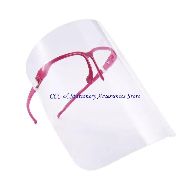 

Q1JC Kitchen Anti-Oil Splash Clear Face Mask Shield Protector Cooking Gadget Tool