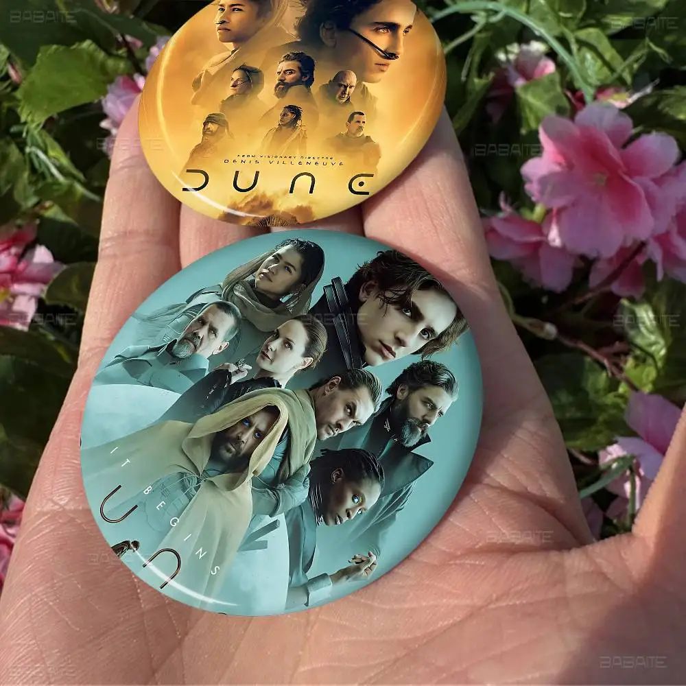 الكلاسيكية الخيال العلمي سلسلة D-Dune فيلم أنيمي زر دبوس بروش اليدوية للملابس الكرتون شارة ظهره الديكور والمجوهرات #4