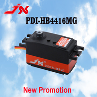 JX Low Profile Servo PDI-HV4416MG 16KG Torque Metal Gear Standard Digital Servo For RC Car/Aircraft/UAV/Helicopter/Mech Arm ﻿