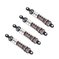 4Pcs Metal Shock Absorber A6955 for Remo Hobby Smax 1621 1625 1631 1635 1651 1655 1/16 RC Car Upgrade Parts