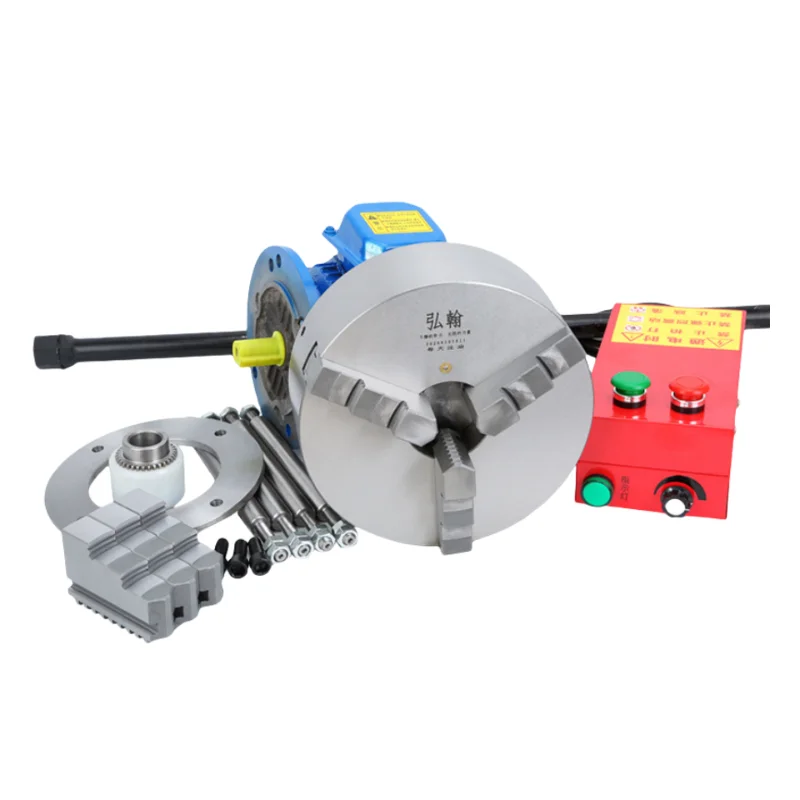 

Electric 3-jaw self-centering numerical control machine tool Lathe Pneumatic chuck for tightening workpiece cutting and forming