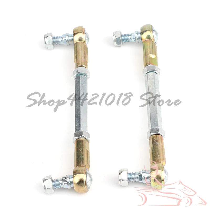 1Pair/2Sets 90mm/110mm M8 Steering Tie Rod kit Ball Joint For 2 Stroke Electric Mini Kids ATV Go Kart Buggy Scooter accessories