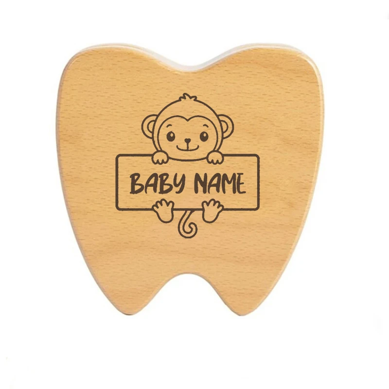 Portabottiglie personalizzato per denti per bambini scatola per ricordi per denti da bambino regalo di compleanno scatola per denti da latte cuscino