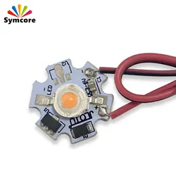 5pcs 3.7V Lithium Battery LED Beads USB Light Source DC3-5V Constant Current Driver Board 1 Watt 3W Light Bulb With 15cm Cable