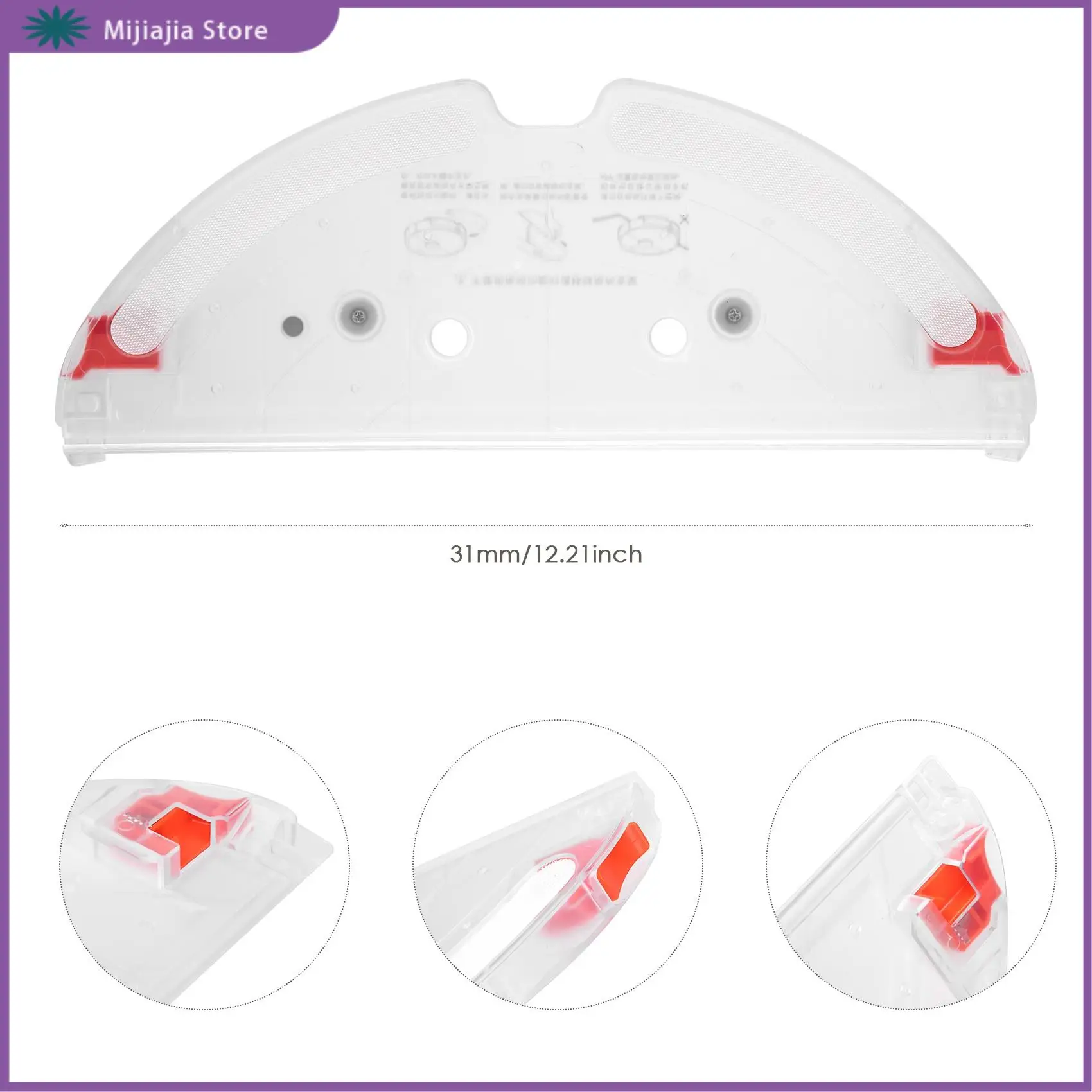 مناسبة ل Xiaomi Roborock T7 S5 MAX S6 MAX خزان المياه صينية ممسحة القماش قوس مكنسة كهربائية أجزاء المبيعات