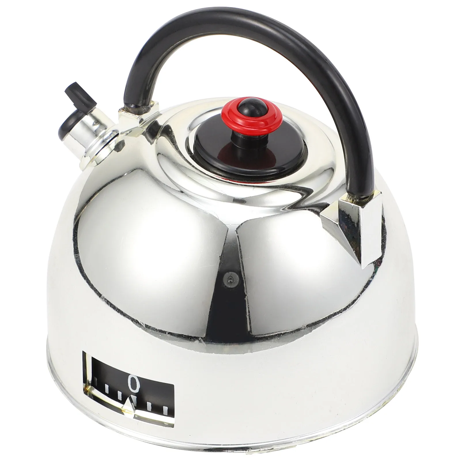 

Kettle Shape Timer Small Cooking Kitchen Mechanical Reminder Countdown Alarm No Plastic Easy Operation Perfect For