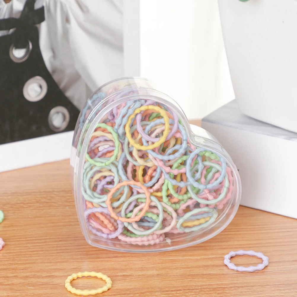 

6 Pcs Gift Boxes Heart Shaped Containers Acrylic Storage Candies Clear Organizer