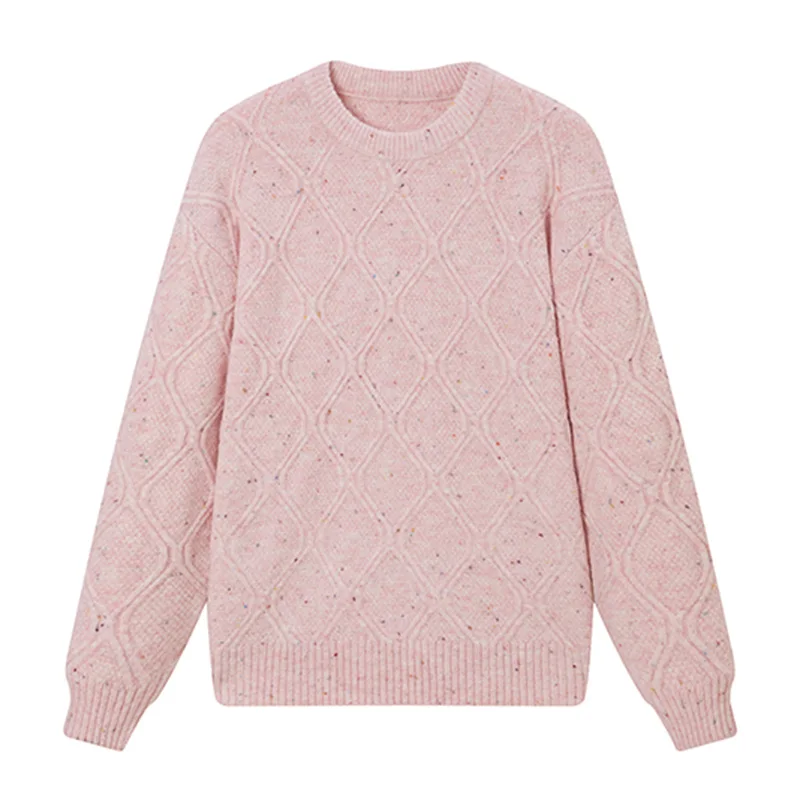 

Exquisite Casual Knitted Men Sweater O-Neck Pull Homme Stretchy Winter Quality Acrylic Blends Pullovers Trendy Sueters De Hombre