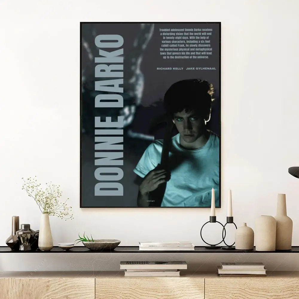 Horrorfilm D-Donnie Darko Poster, modernes ästhetisches Wandkunst-Poster, minimalistische Raumdekorationsartikel – Detail 6