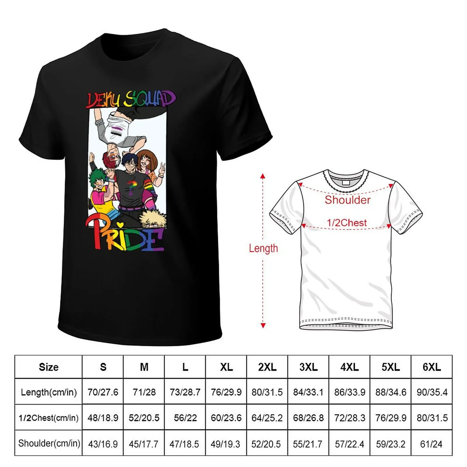 Dekusquad PRIDE T-Shirt t shirts for man cotton T-Shirt