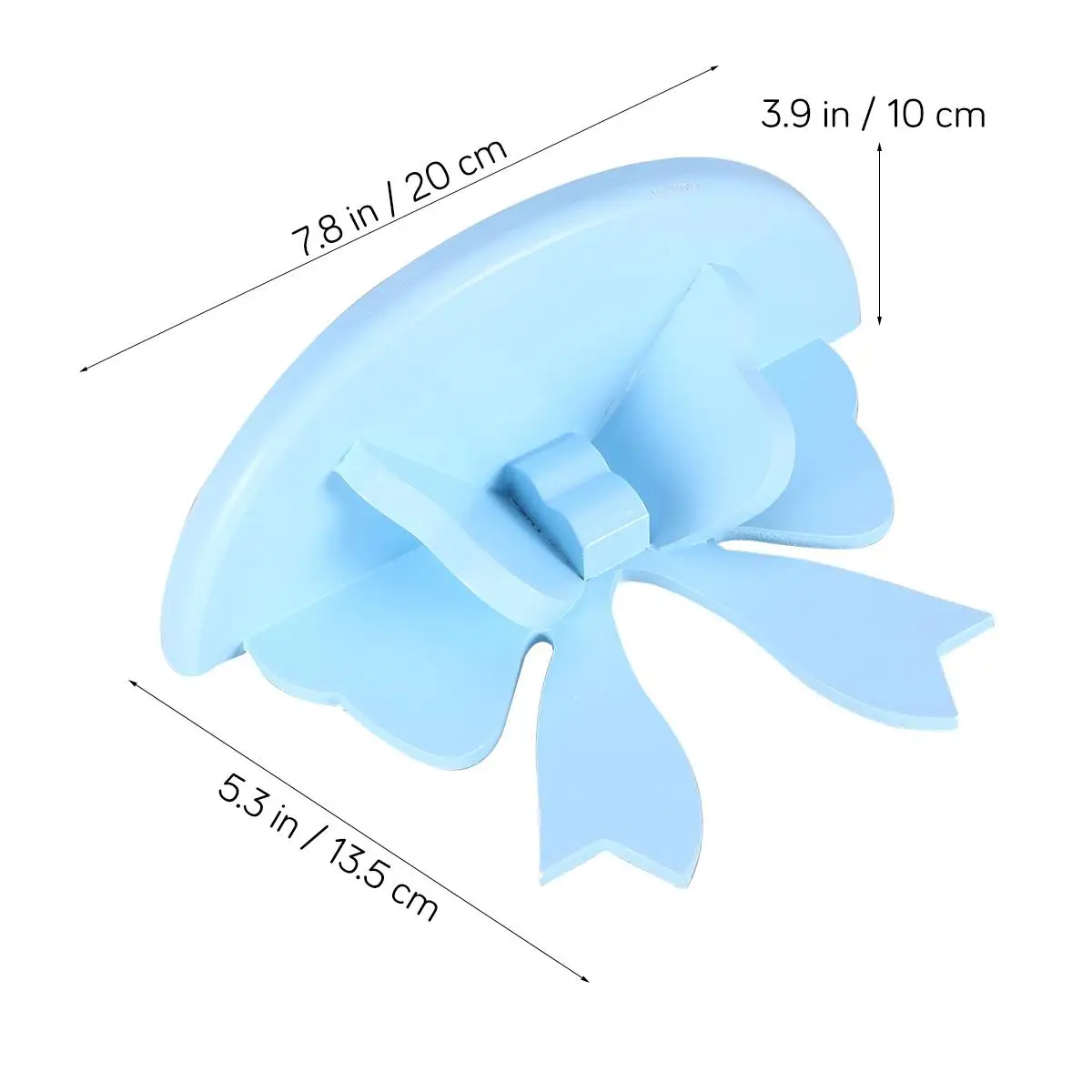 Float Wooden Partition Storage Rack Shelves Buttery Wall Shelf Baby Book