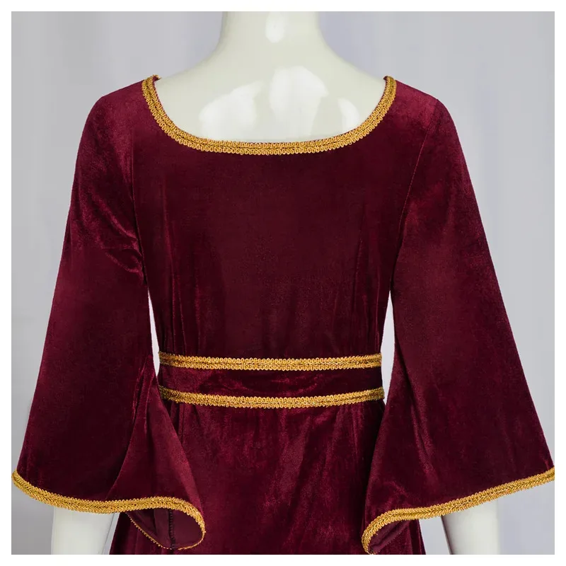Vestido de madre de la película Gothel, traje de Cosplay, disfraz de Carnaval de Halloween para mujeres adultas y niñas 8;c'4,t;6.j'2;