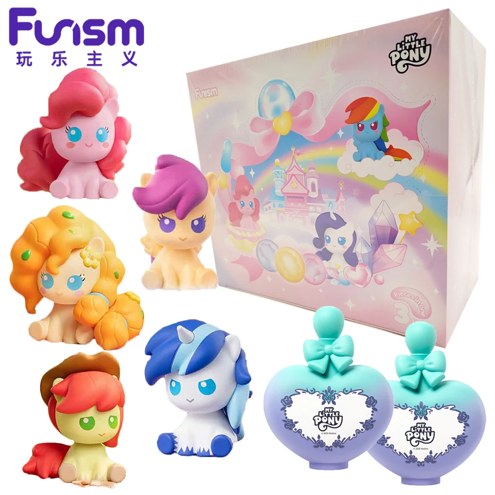 New Funism Original My Little Pony Magic Bottle Mini Blind Box Pinkie Pie Cartoon Collectibles Toys Wonderful Gifts for Fans