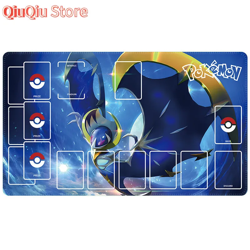 Sceptile Vs Houndoom Fire Water TCG Playmat Waterproof Non-slip Desk Mat