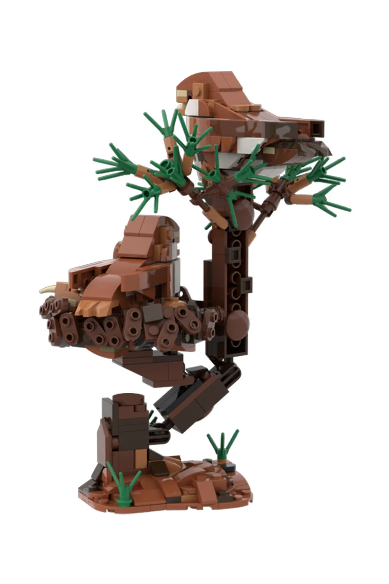 

MOC Two little Birds Bricks Model Two little Sparrow Building Blocks Assembly Educational Toys Kids DIY Birthday Gifts