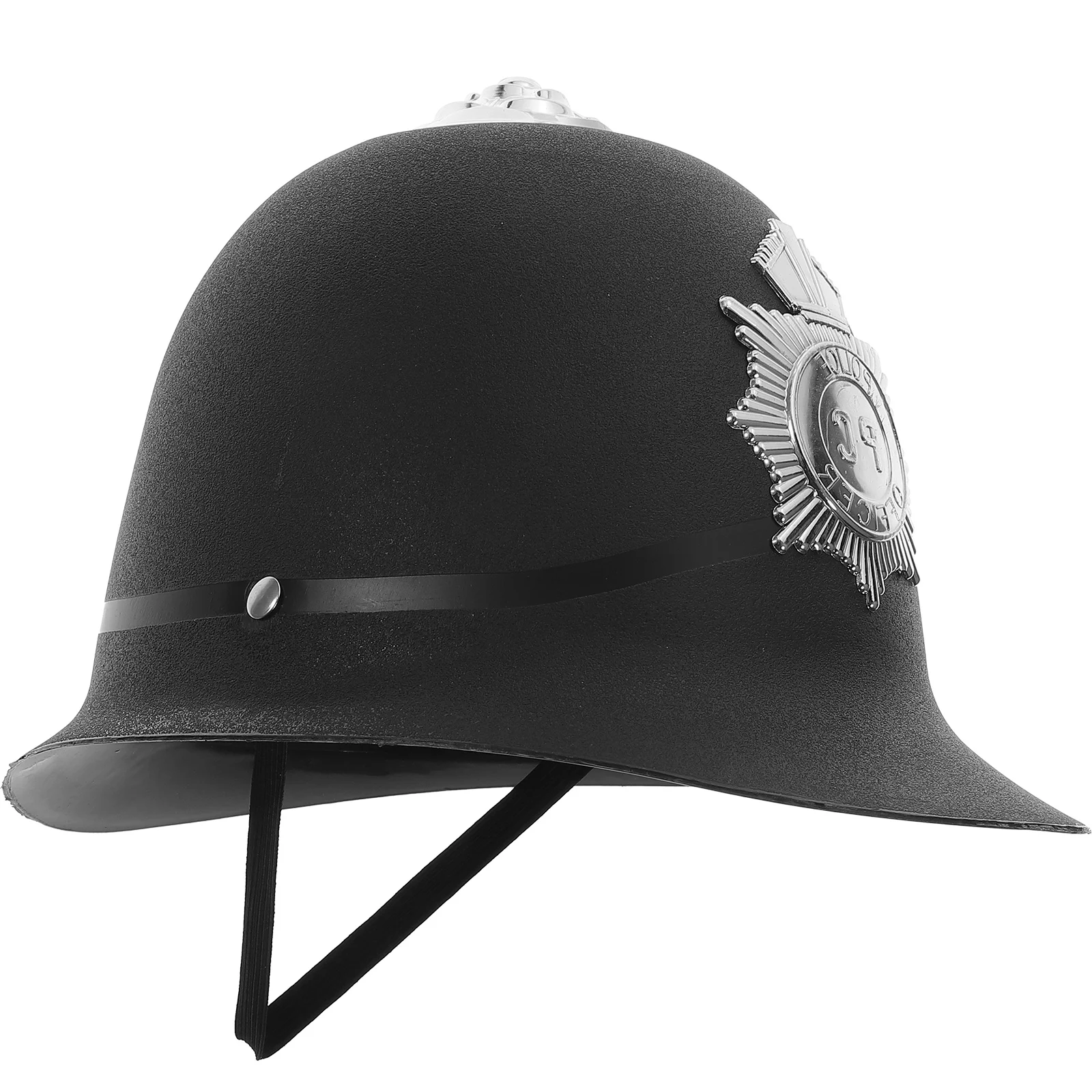 

Police Bobby Halloween Costumes Badge Cap Hat Cooling Party Cosplay Child Hard