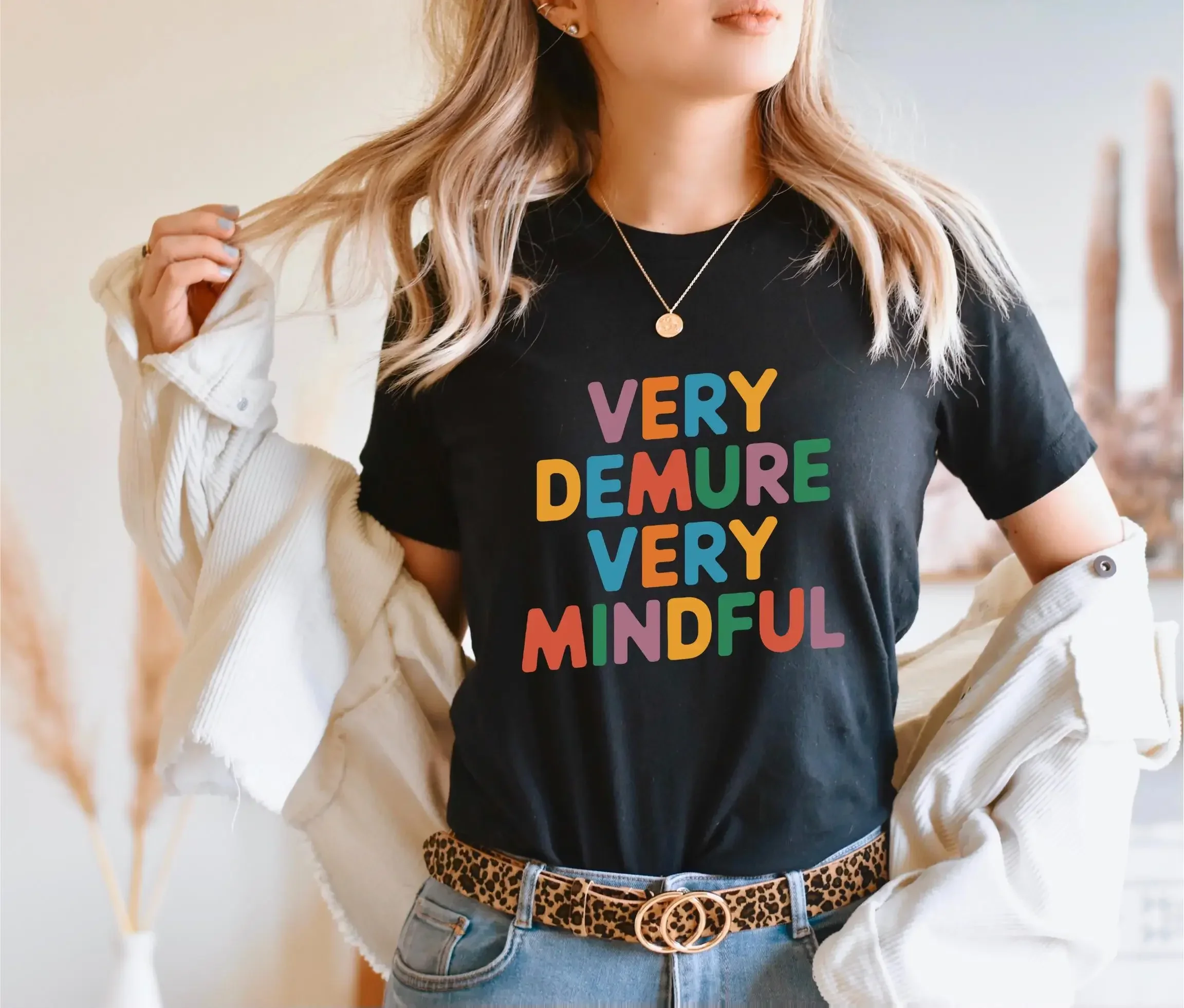 T-shirt très discret et minimaliste, vibres positives, élégant, confortable, en coton, pour les amateurs de pleine conscience, Https Www Etsy