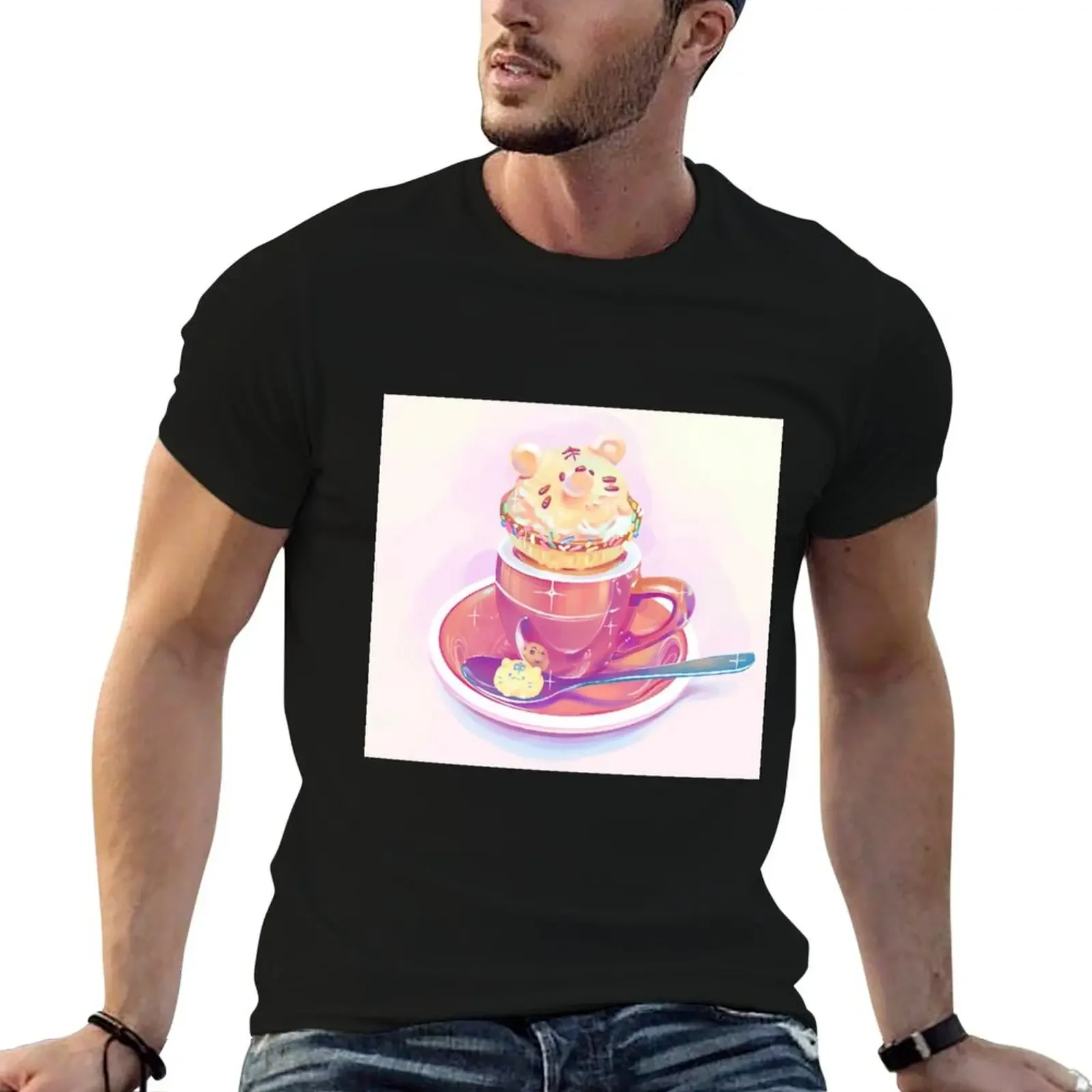 

Cute tiger ice cream T-Shirt graphic shirts custom shirt oversizeds aesthetic clothes mens shirts graphic tee