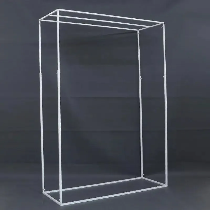 

Новый свадебный реквизит из кованого железа, геометрическая полка, квадратный экран, свадебный фон, приветственный цветочный стенд, украшение для окна, орнамент