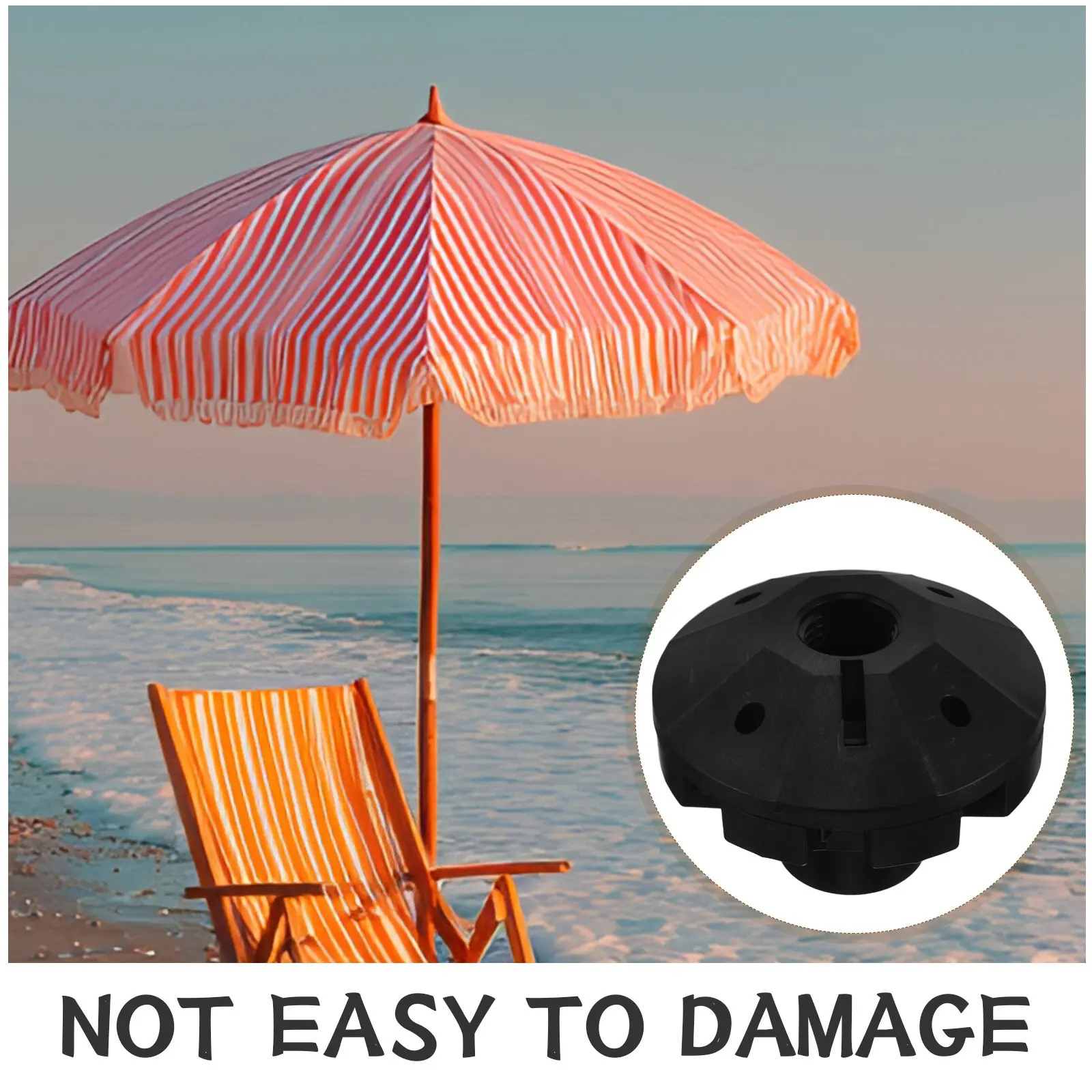 Patio Umbrella Tray Hub Umbrella Parasol Replacement Part Easy Install Outdoor Patio Beach Sunshade Accessories