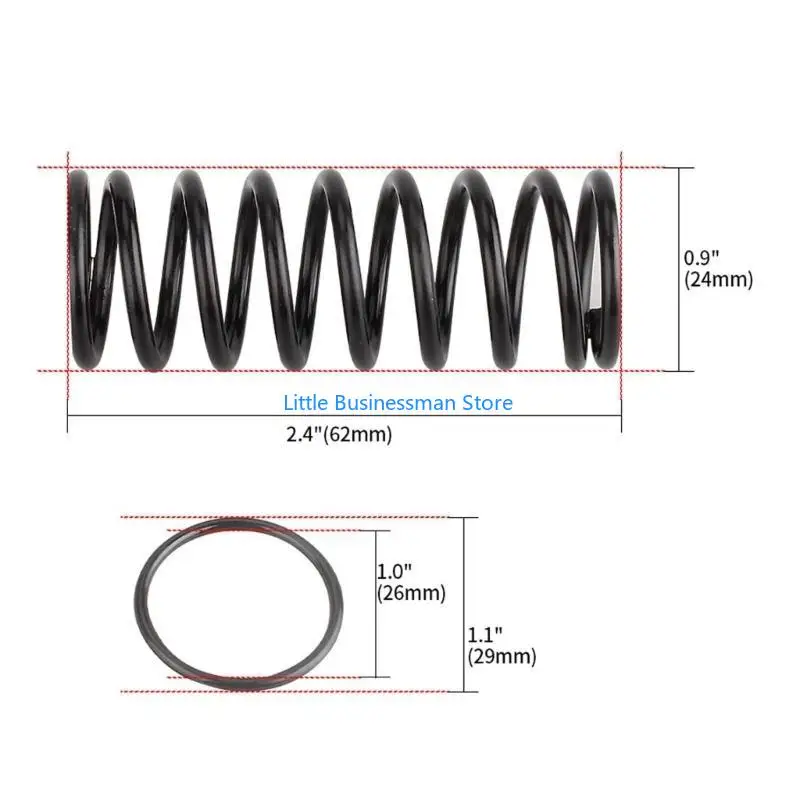 Racing Wheel Verstärkte Feder DIY Komplette Brems-Gas-Kupplungspedal-Feder M76A – Detail 6