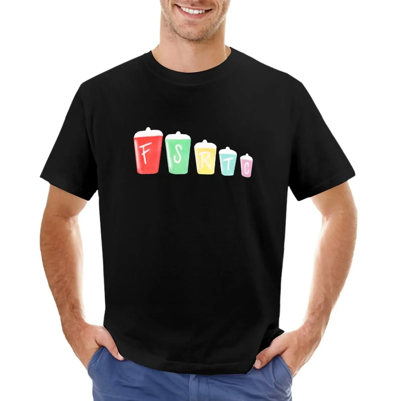 

Retro Cannisters - Black T-Shirt oversized Short sleeve tee aesthetic clothes heavy weight t shirts for men
