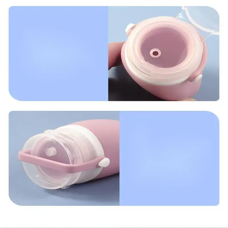 Multi-Functional Travel Silicone Bottle Leak-Proof Mini Soft Silicone Storage Bottle Travel Cosmetics Come In Silicone Bottles