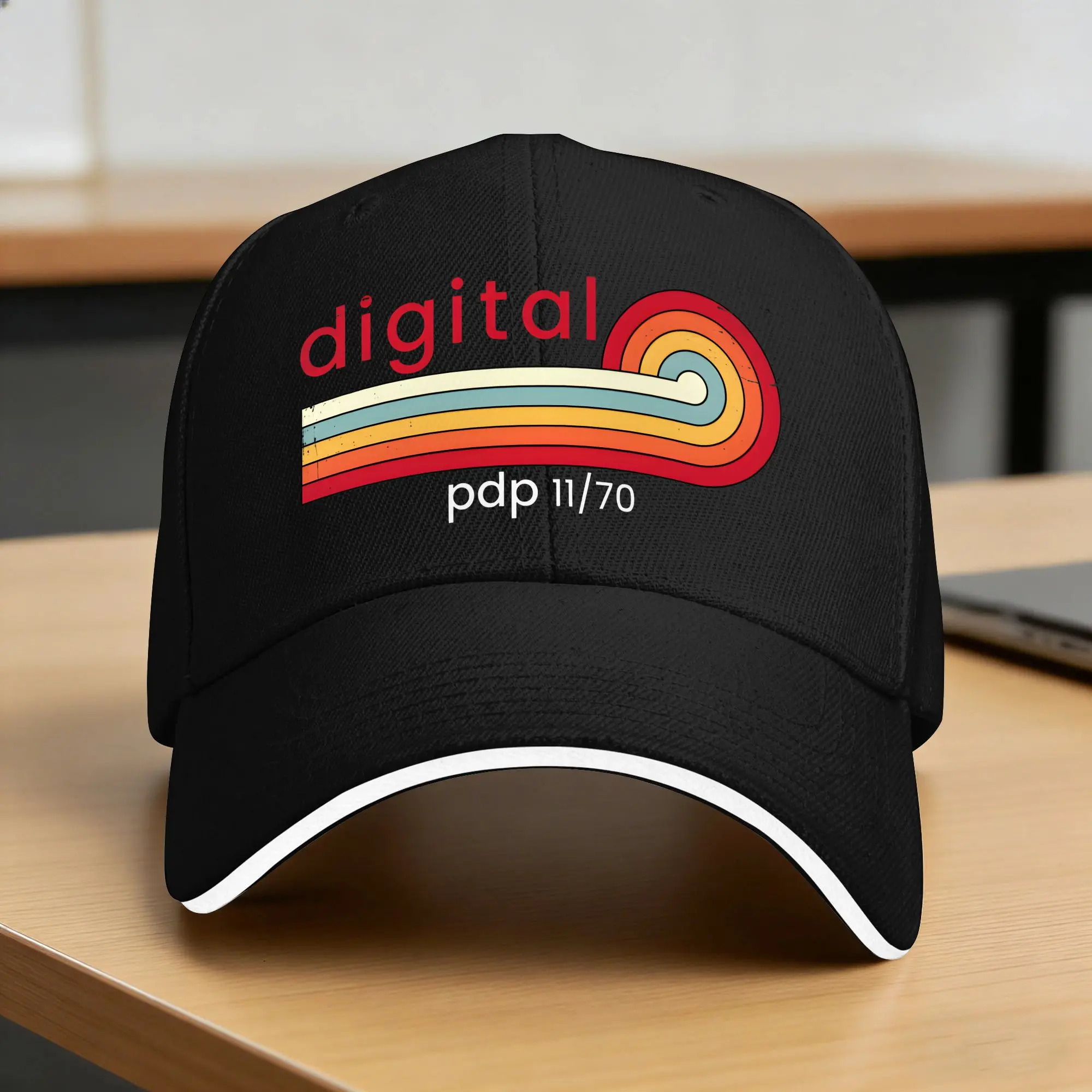 Summer Retro Pdp-1-70 Vintage Computer Baseball Cap  Running Hippie y2k Cool Design Sun Trucker Hat Unisex Men Baseball Caps