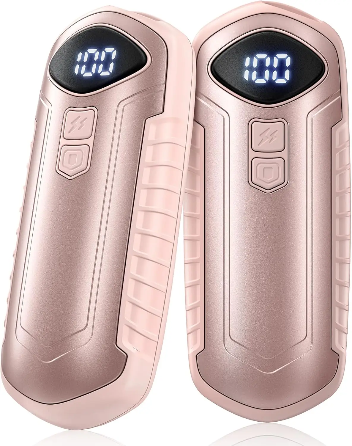 

Rechargeable Hand Warmers 2 Pack, 6000mAh, 5-Setting Portable Heater for Men Women Kids, Outdoor Travel Use