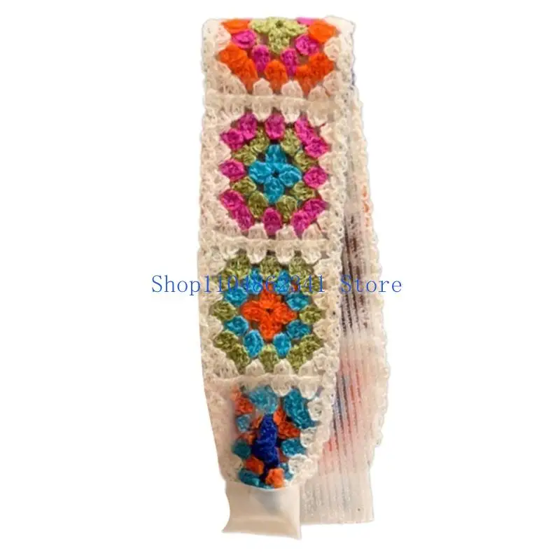 5ASD عصابة رأس متماسكة للبالغين مريح الشعر التفاف الشعر الديكور للأنشطة والتجمعات في الهواء الطلق #1