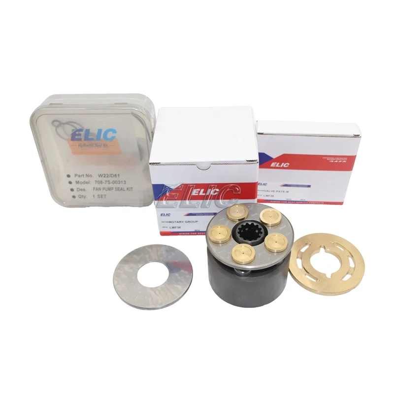 ELIC D61 Excavator 708-7S-00310 708-7S-00311 708-7S-00312 708-7S-00313 Hydraulic Pump Spare Parts for Komatsu Pump Replacement