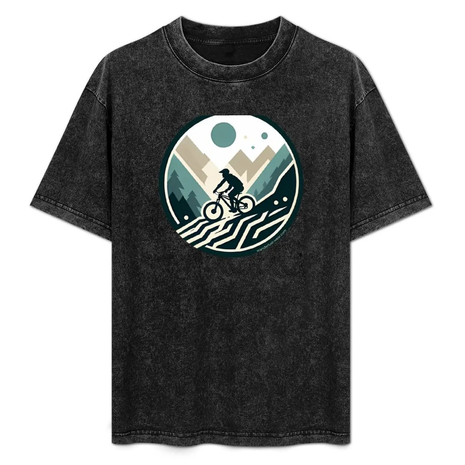 

Mountainbike Trail Shirt T-Shirt Plus Size Basic Short Sleeve Top