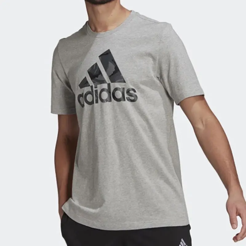 Adidas genuine new men's round neck breathable short sleeved T-shirt GK9637