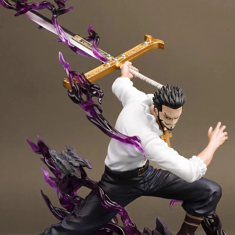 ワンピースアニメフィギュアドラキュールミホークフィギュア優れたモデル Pvc 像コレクションモデル人形装飾品おもちゃギフト